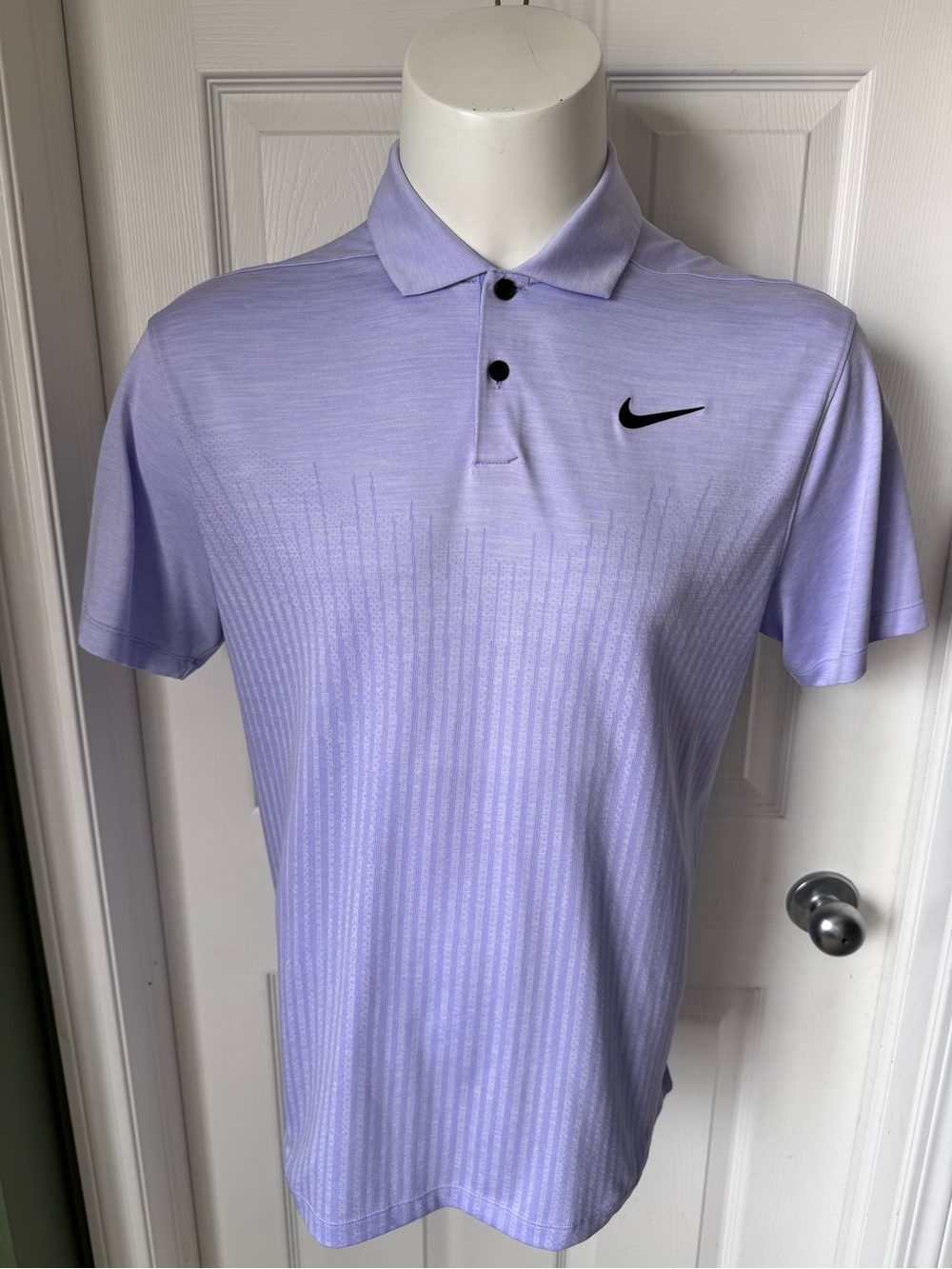 Mens Nike Dri-Fit Advantage Short Sleeve Golf Polo Shirt Size Medium - Picture 3 of 9